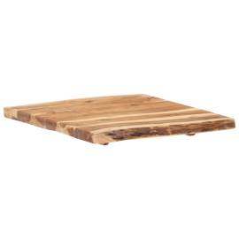 Blat de masă, 58x(50-60)x3,8 cm, lemn masiv de acacia, 7 image