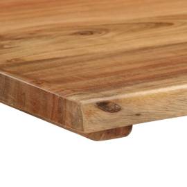 Masă de bucătărie, 160 x 80 x 76 cm, lemn masiv de acacia, 5 image