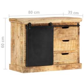 Servantă, 80 x 30 x 60 cm, lemn masiv de mango, 11 image