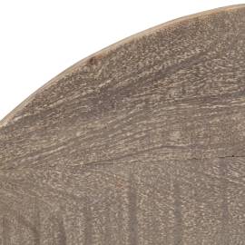 Măsuță de cafea în formă de bol Ø60 cm, lemn masiv mango, 3 image