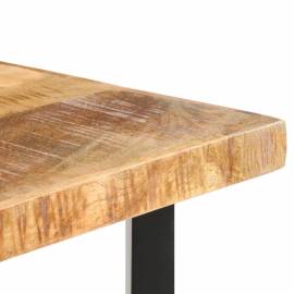 Masă de bar, 120 x 58 x 107 cm, lemn de mango nefinisat, 5 image
