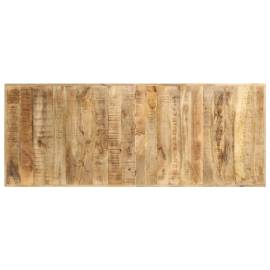 Masă de bar, 180x70x107 cm, lemn de mango nefinisat, 4 image