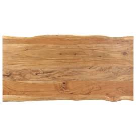 Masă de bucătărie, 140 x 70 x 76 cm, lemn masiv de acacia, 4 image