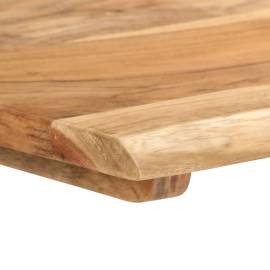 Masă de bucătărie, 140 x 70 x 76 cm, lemn masiv de acacia, 5 image