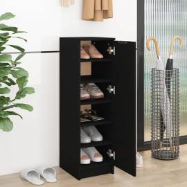 Pantofar, negru, 30x35x100 cm, lemn compozit, 3 image