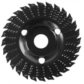 Disc circular slefuit, modelat, raspel, otel carburat, pentru lemn, plastic, ipsos, 125x22.2 mm, strend pro 