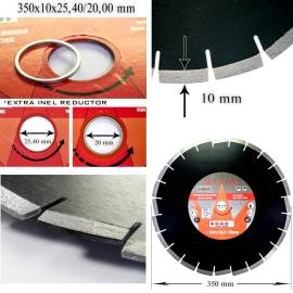 Disc diamantat, asfalt, taiere umeda si uscata, 350 mm/25.4 mm, richmann exclusive, 3 image