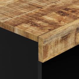 Dulap lateral, 60x33x75 cm, lemn masiv de mango, 6 image