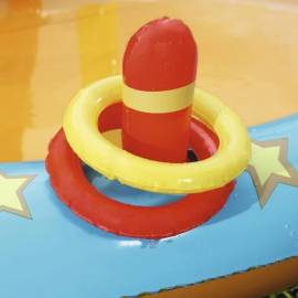 Piscina gonflabila pentru copii, de joaca, cu tobogan, 435x213x117 cm, bestway lil' champ, 3 image