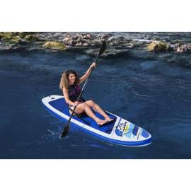 Placa paddleboarding, sup, gonflabila, scaun detasabil, cu accesorii, albastru, 305x84x12 cm, hydro-force ™ oceana, bestway, 3 image