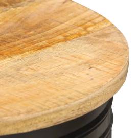 Măsuță de cafea, 43 x 55 cm, lemn masiv de mango, 4 image