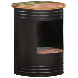 Măsuță de cafea, 43 x 55 cm, lemn masiv reciclat, 7 image