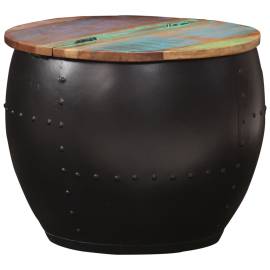 Măsuță de cafea, 53 x 43 cm, lemn masiv reciclat, 9 image