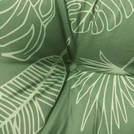 Pernă de paleți, model frunze, 50x50x12 cm, textil, 8 image