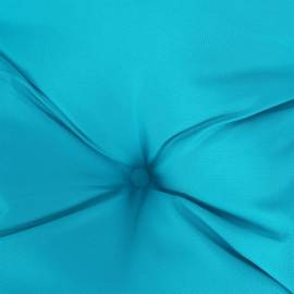 Pernă de paleți, turcoaz, 120x80x12 cm, material textil, 7 image