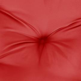 Pernă rotundă roșu, Ø 100 x11 cm, țesătură oxford, 5 image
