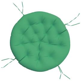 Pernă rotundă verde, Ø 100 x11 cm, țesătură oxford, 2 image