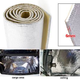 Material insonorizant auto cu strat din aluminiu, dimensiune 100cm x 100 cm x 6mm, 8 image