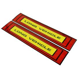 Set sticker reflectorizant pentru camion " LONG VEHICLE " 50 x 10cm, 2 image