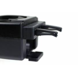 Suport auto universal pentru pahare, montaj in grila de ventilatie, culoare neagra, DH-03, 7 image