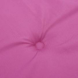 Perne de scaun spătar înalt, 4 buc., roz, textil, 7 image