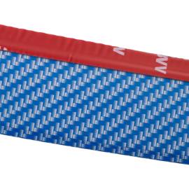 Protectie spoiler, prelungire bara fata/spate din cauciuc, culoare CARBON Albastru, 7 image