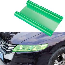 Folie protectie faruri / stopuri auto - Verde (pret/m liniar), 2 image