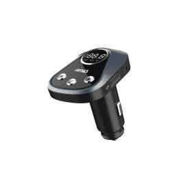 Modulator FM Bluetooth, USB 2.4A, AUX IN cu aplicatie pentru localizare vehicul, 2 image