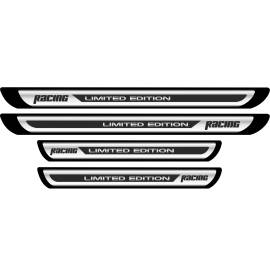 Set 4 bucati Protectii Praguri din autocolant Crom - Racing Limited Edition, 3 image