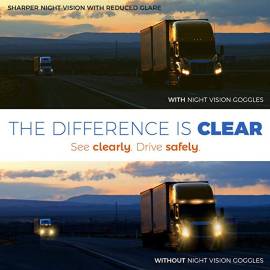 Set 2 perechi ochelari de condus pe timp de zi, noapte sau ceata HD VISION, 8 image