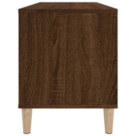 Dulap pentru discuri stejar maro, 100x38x48 cm, lemn prelucrat, 6 image