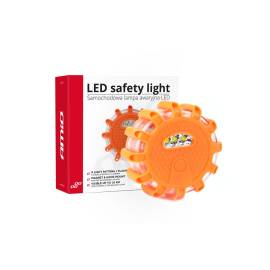 Lampa LED de urgenta pentru siguranta rutiera cu baza magnetica si functie de lanterna, 10 image