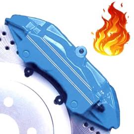 Spray Vopsea Rezistenta Termic pentru Etrieri, culoare Albastra, 400ml, Champion Color, 150 °C, 2 image