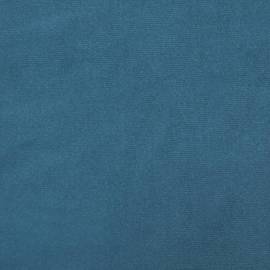 Canapea extensibilă în formă de l albastru 271x140x70cm catifea, 10 image
