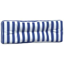 Perne de paleți, 3 buc., dungi albastre și albe  textil, 4 image