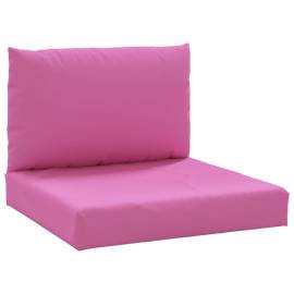Perne pentru paleți, 2 buc., roz, țesătură oxford, 2 image