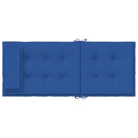 Perne scaun spătar înalt 6 buc albastru regal, țesătură oxford, 6 image