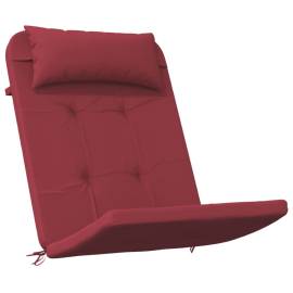 Perne pentru scaun adirondack, 2 buc, roșu vin, textil oxford, 3 image