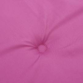 Perne scaun de grădină, roz, 2 buc., 40x40x3 cm, textil, 6 image