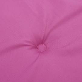 Perne scaun de grădină, roz, 4 buc., 40x40x3 cm, textil, 6 image