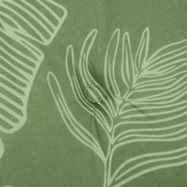 Pernă bancă de grădină, model frunze, 200x50x3 cm, textil, 5 image
