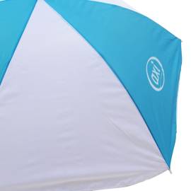Axi masă de picnic pentru copii „nick” cu umbrelă, maro și alb, 9 image