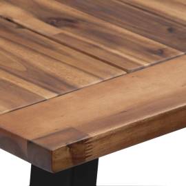 Masă de bucătărie, 180 x 90 cm, lemn masiv de acacia, 5 image