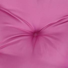 Pernă pentru paleți, roz, 70x70x12 cm, țesătură, 8 image