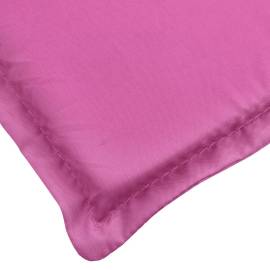 Pernă scaun de terasă, roz, țesătură oxford, 6 image
