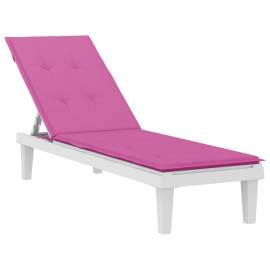 Pernă scaun de terasă, roz, țesătură oxford, 3 image