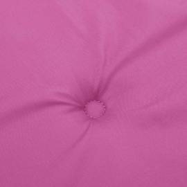 Perne pentru scaune cu spătar mic, 6 buc., roz, textil, 7 image