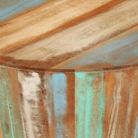 Măsuță de cafea, Ø52x30 cm, lemn masiv reciclat, 4 image