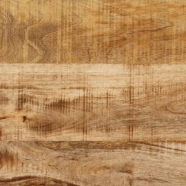 Masă consolă, 110x35x76 cm, lemn masiv de mango brut, 7 image