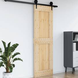 Ușă, 70x210 cm, lemn masiv de pin, 4 image